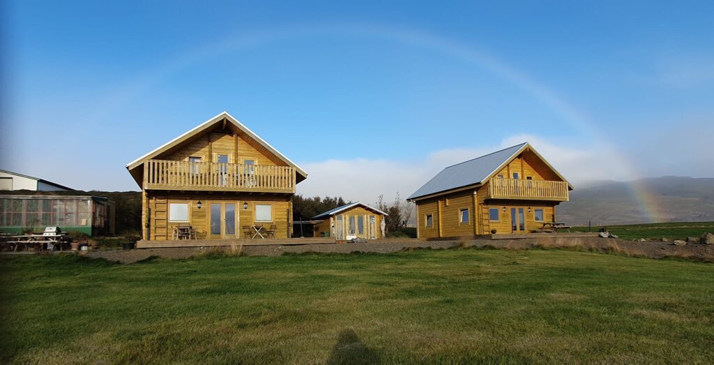 Myrartunga cabin has been created with a personal touch with nature all around